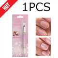 2-In-1 Cuticle Oil Pusher Pen with Ceramic Tip - Nail & Cuticle Care Set