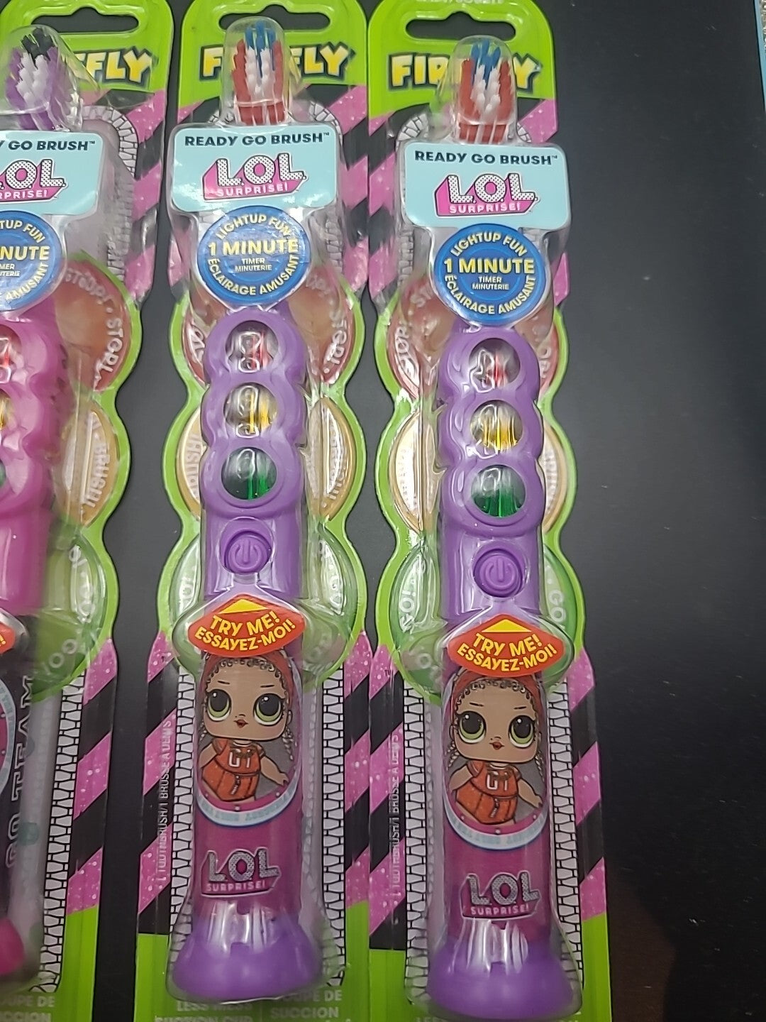 6 Pack Light Up Toothbrushes for Kids - Flashing 1-Minute Timer