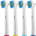 Electric Toothbrush Replacement Heads Compatible with Oral-B Braun, Soft/Nylon Bristles, 4/12/16/20 Pack