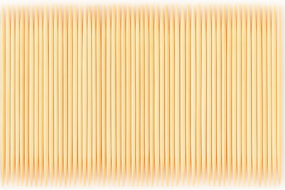 Eco-Friendly Bamboo Toothpicks - 1000 Count for Home & Party Use