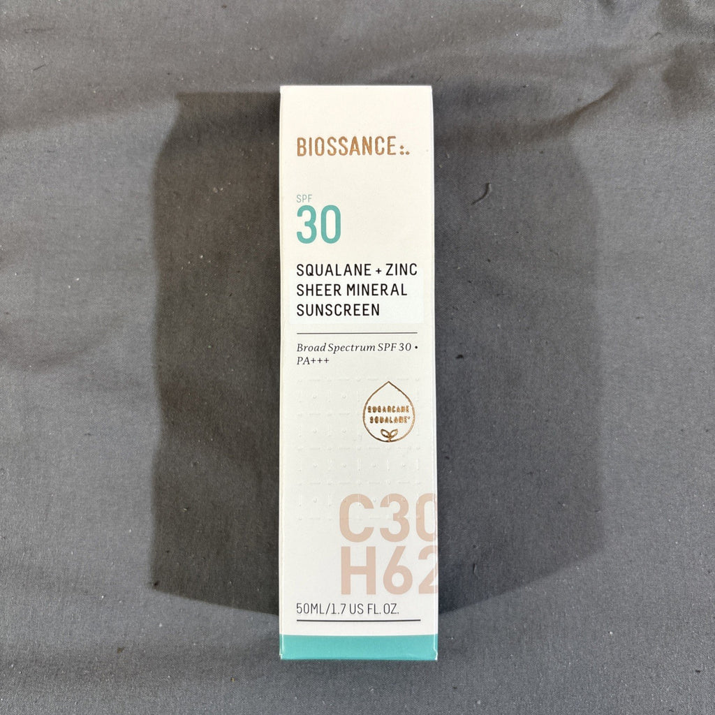 Mineral Sunscreen SPF 30 with Zinc & Squalane - 1.7 Oz