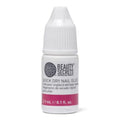 Nail Glue Quick Dry Clear 0.1 Ounce for Tips Wraps Crack Repair