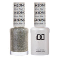 DND Duo Gel & Lacquer Nail Polish Set Silver Star #442
