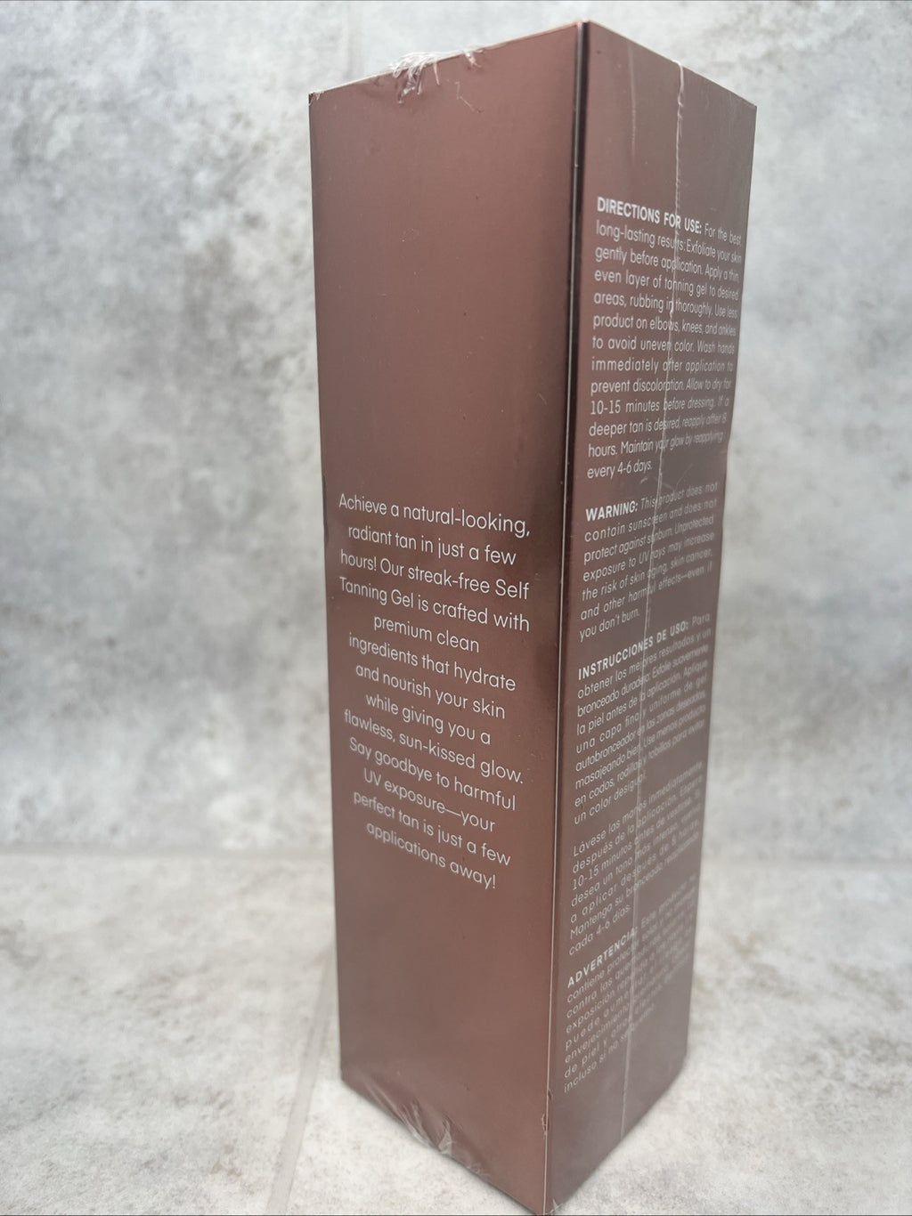 Self Tanning Gel Medium to Dark 8.4 oz Sunless Tanning Product