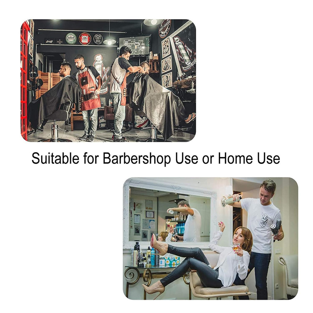 Large Waterproof Barber Cape for Men Hair Cutting, Styling & Salon Use