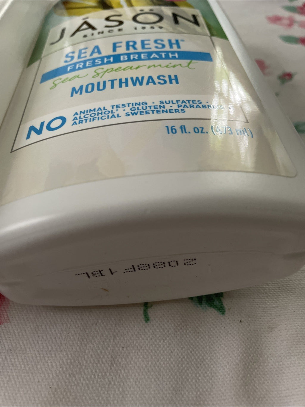 Sea Spearmint Mouthwash 16oz - Fresh Breath Oral Care