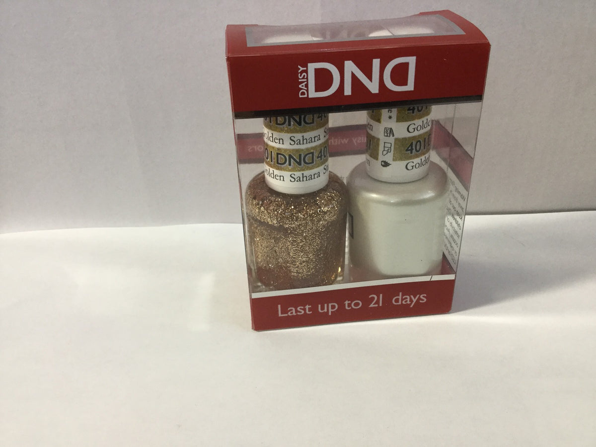 DND Daisy Gel Duo - Full Size 0.5oz UV/LED Nail Polish & Matching Lacquer