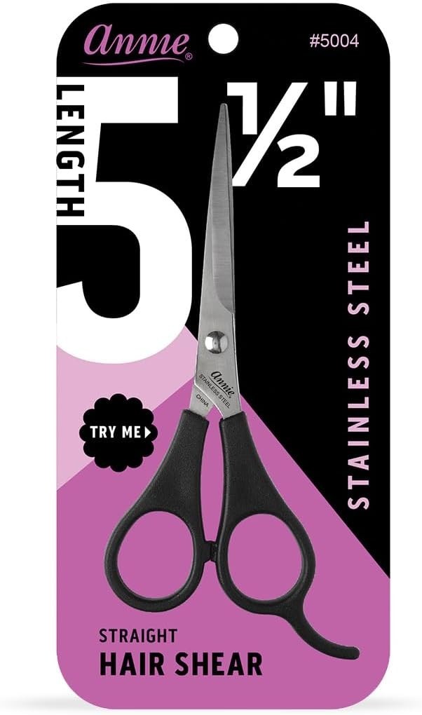 Professional 5.5 Inch Rust-Resistant Hair Cutting Scissors - Ambidextrous