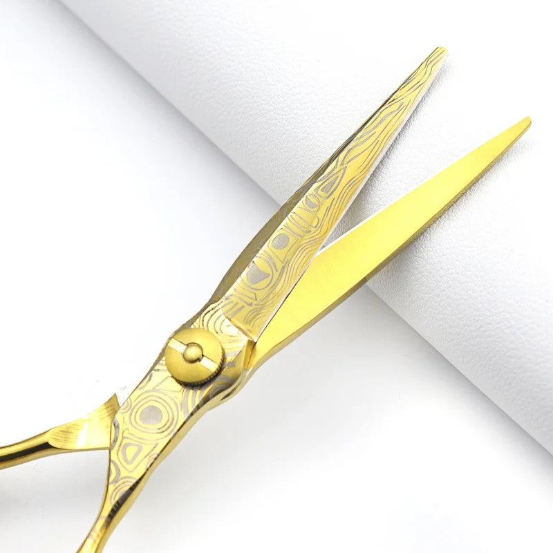 Professional 6-Inch Hair Scissors Set for Salon & Home Haircutting