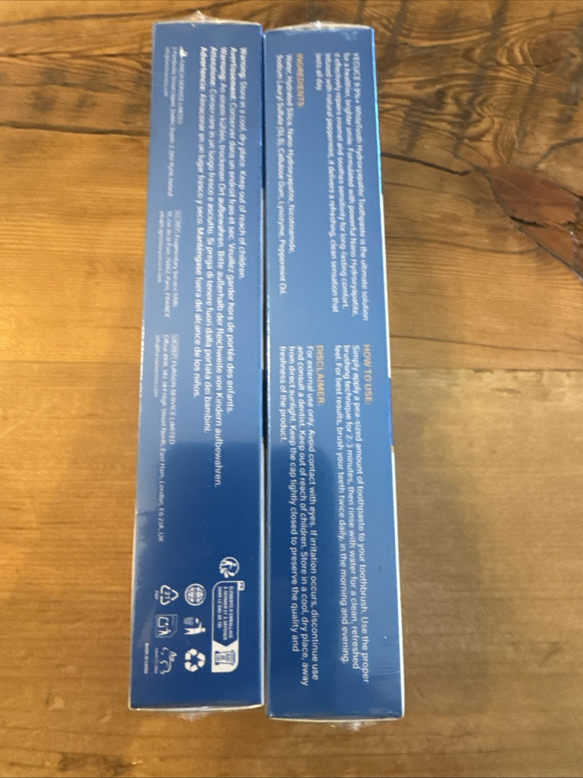 Hydroxyapatite Toothpaste for Enamel Protection and Tooth Strengthening - 1/28 Expiry