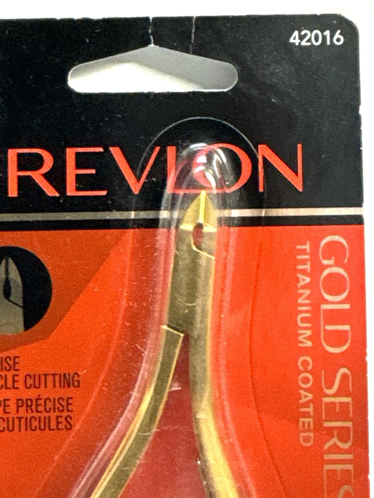 Revlon Gold Series Titanium Coated Precision Cuticle Nippers - Set of 2