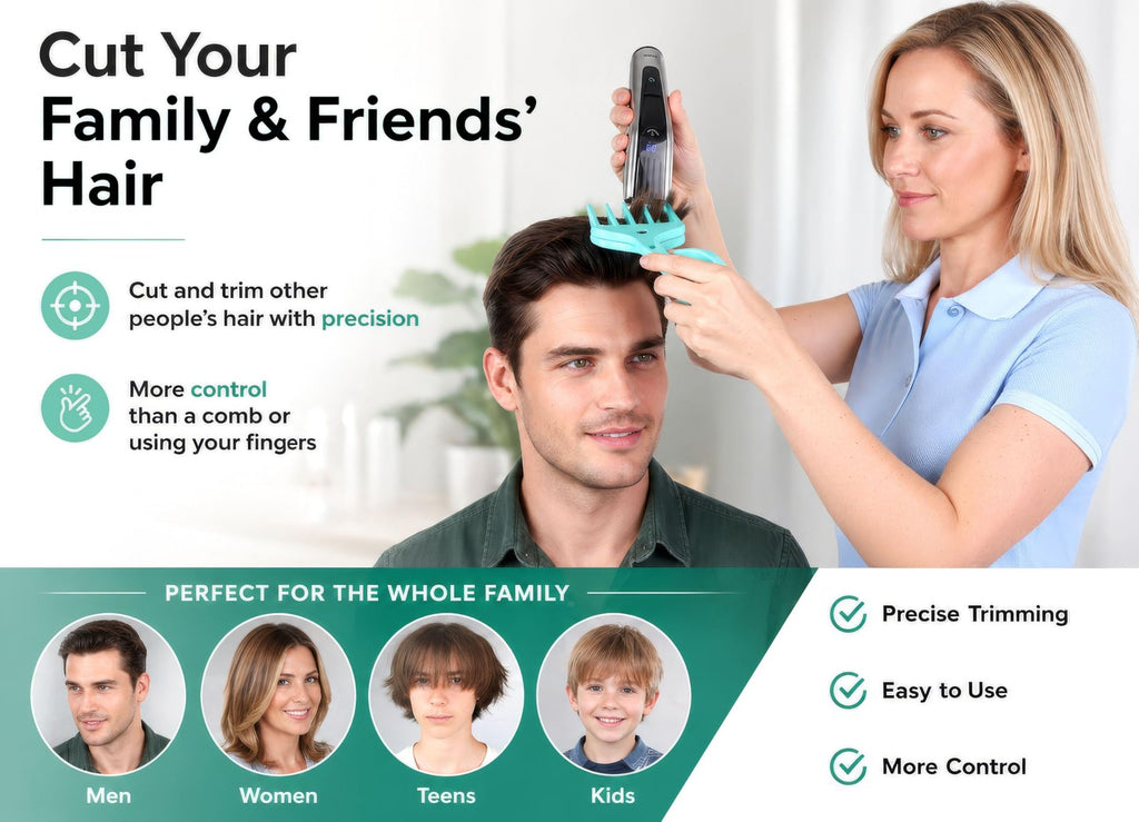 DIY Haircut Tool for Home Trimming & Grooming - Precision Tongs