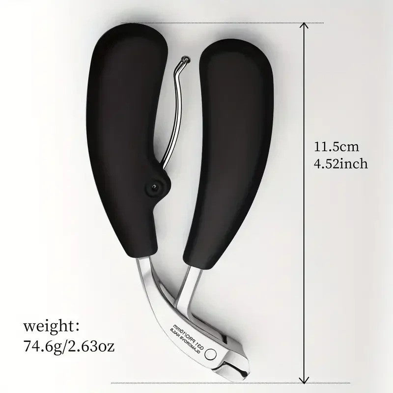 Heavy Duty Stainless Steel Toe Nail Clippers for Thick Nails - Professional Large Size