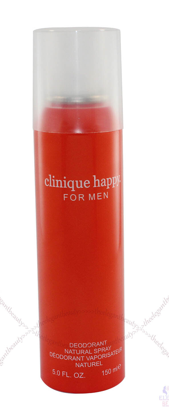 Men's Deodorant Spray - Happy by Clinique, 6.7oz / 200ml, New & Unboxed