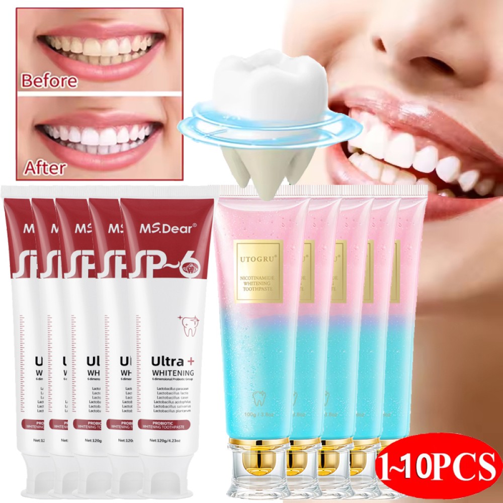 Niacinamide Whitening Toothpaste - Multiple Pack Sizes, Enamel Care & Fresh Breath