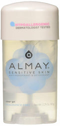 Almay Sensitive Skin Anti-Perspirant & Deodorant Gel 3 Pack 2.25 oz