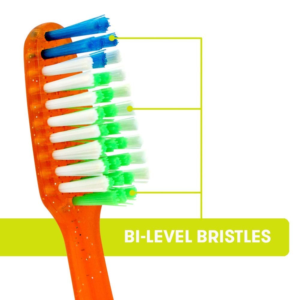 Soft Bristle Toothbrush Pack of 6 - Reach Crystal Clean Oral Care