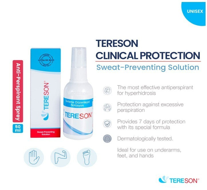 Antiperspirant Spray for Excessive Sweating - 1.69 Oz Dermatologically Tested