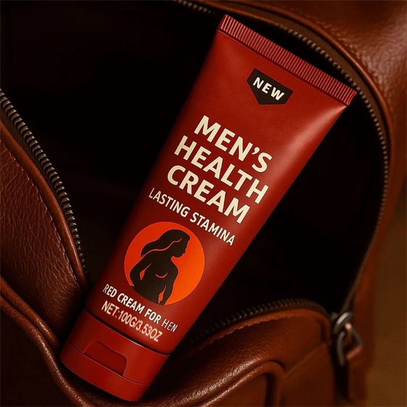 Men's Health Revitalizing Cream - Vitality & Stamina Boost, Soothes Skin