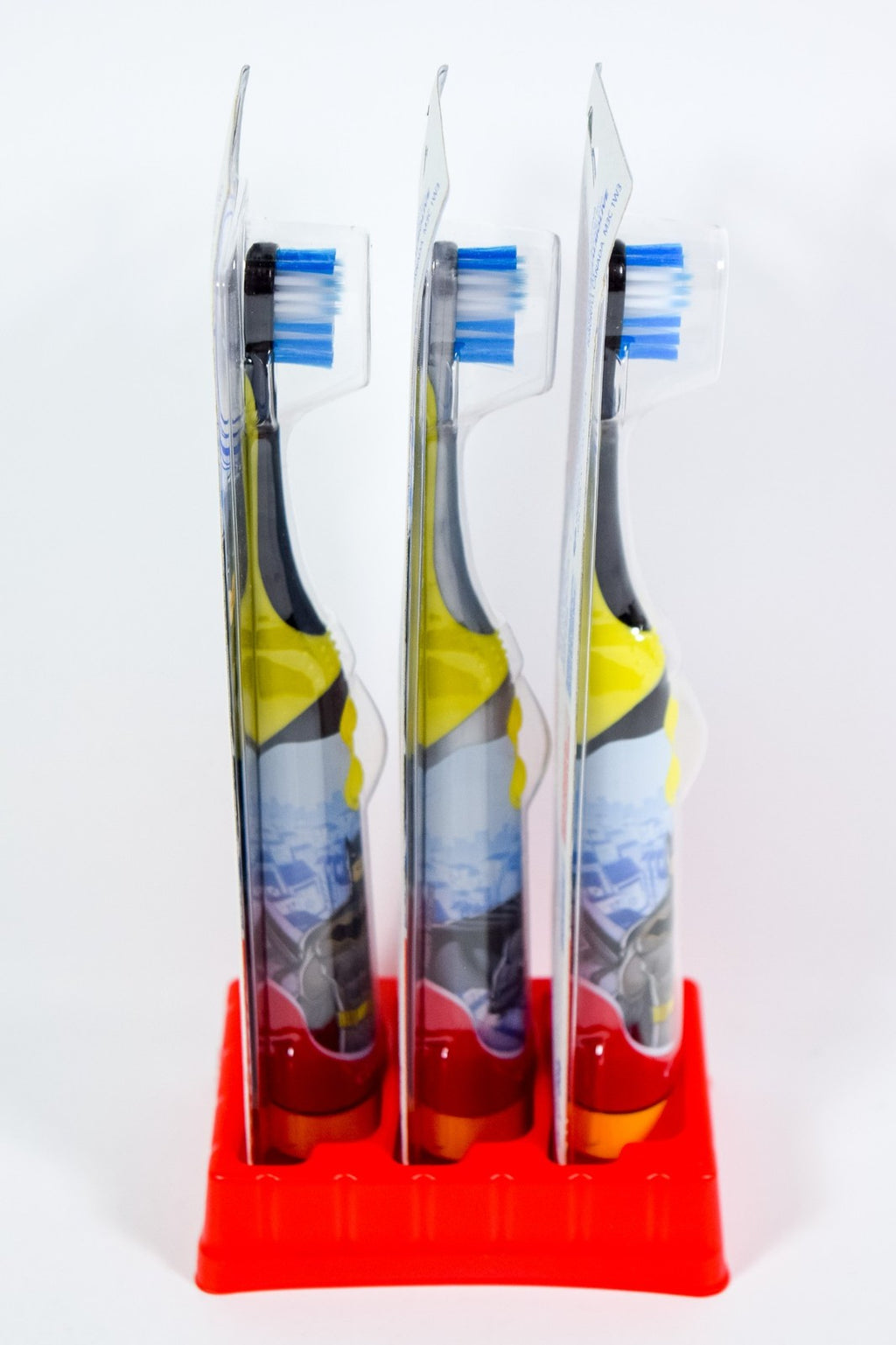 3 Pack Colgate Electric Vibrating Toothbrushes with Extra Soft Bristles - AA Battery Included