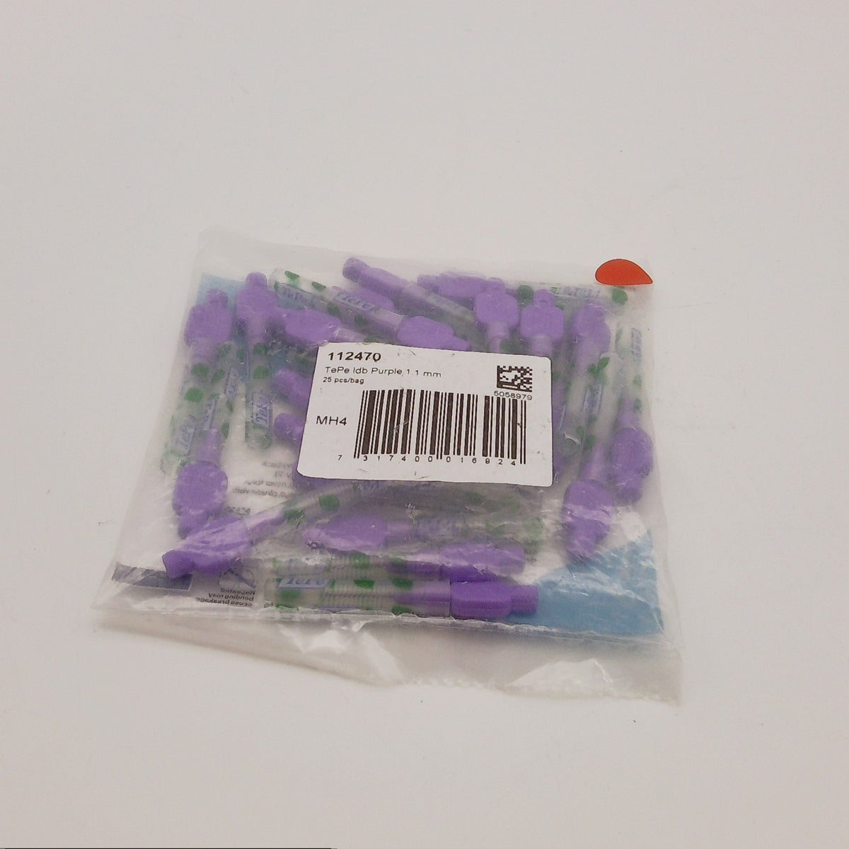 Interdental Brushes Soft Dental Cleaning Set 25 Pack 1.1mm