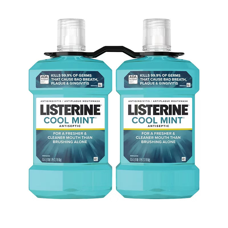Antiseptic Mouthwash for Fresh Breath and Gum Care - 3 Pack 4.5L