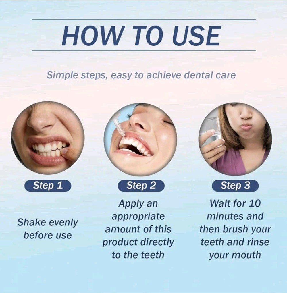 Dental Enamel Support Serum with Nano-Hydroxyapatite - 60ml for Sensitive Teeth