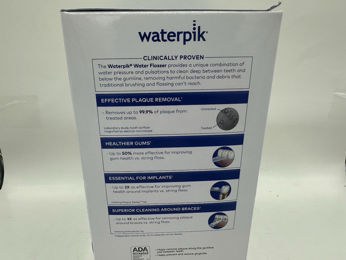 Waterpik Ultra Water Flosser with 10 Pressure Settings & 6 Tips - Light Gray