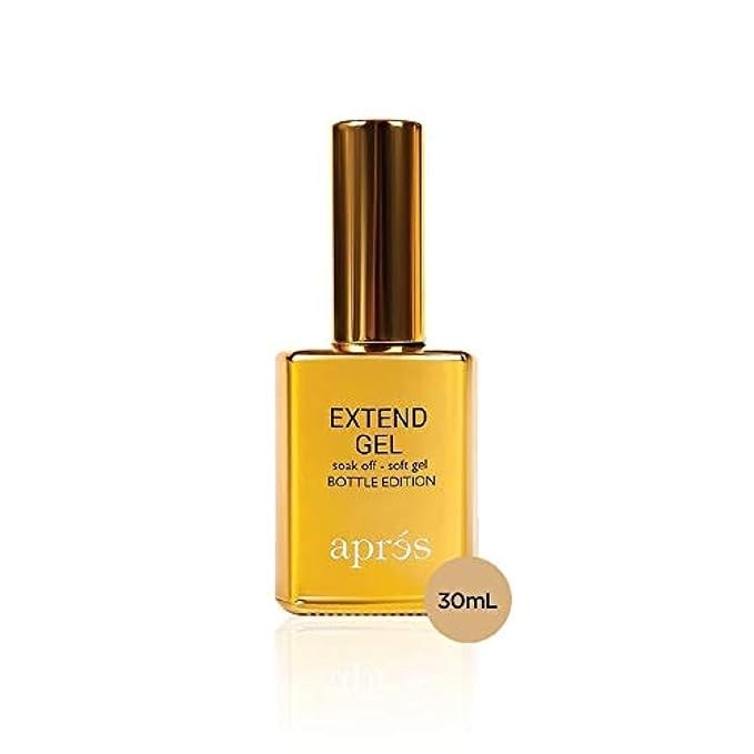 Apres Extend Gel Gold Bottle 30ml - Nail Extension & Strengthening Gel