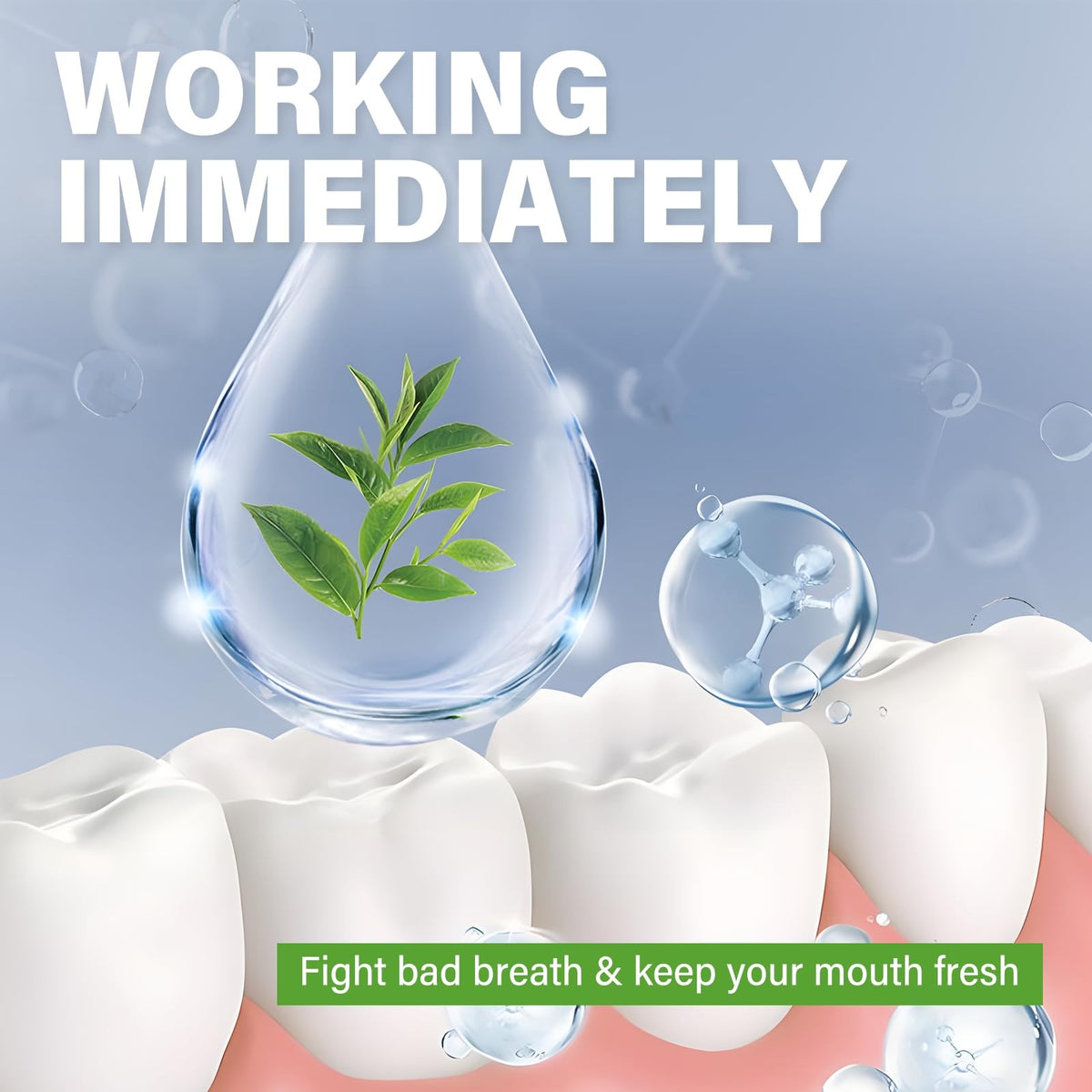 Gum Restore Drops for Receding Gums - Natural Oral Care, 1 Count