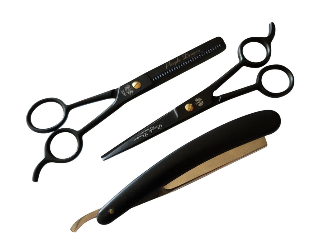 Professional Hair Cutting Scissors Thinning Shears Salon Hairdressing Set