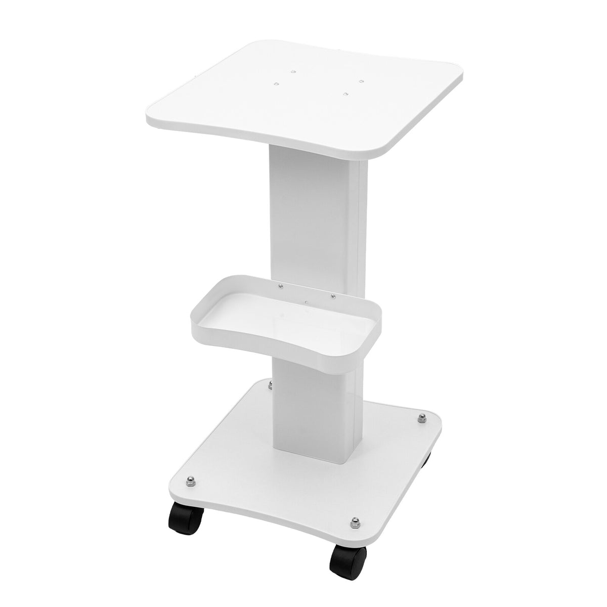 Rolling Beauty Salon Trolley Cart with Storage Shelves & Wheels