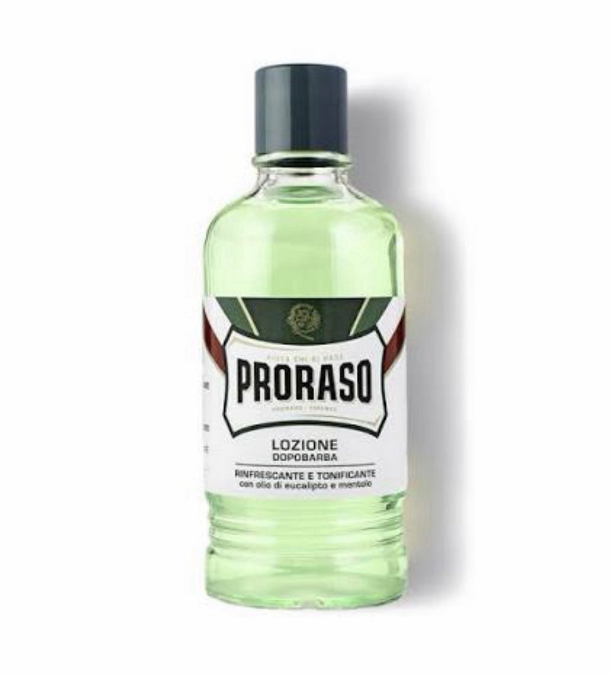 Proraso Aftershave Lotion Green Eucalyptus Menthol 400ml with Atomizer