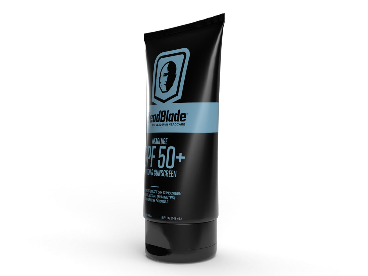 SPF 50 Men's Moisturizing Head Lotion - HeadLube HeadBlade 5oz