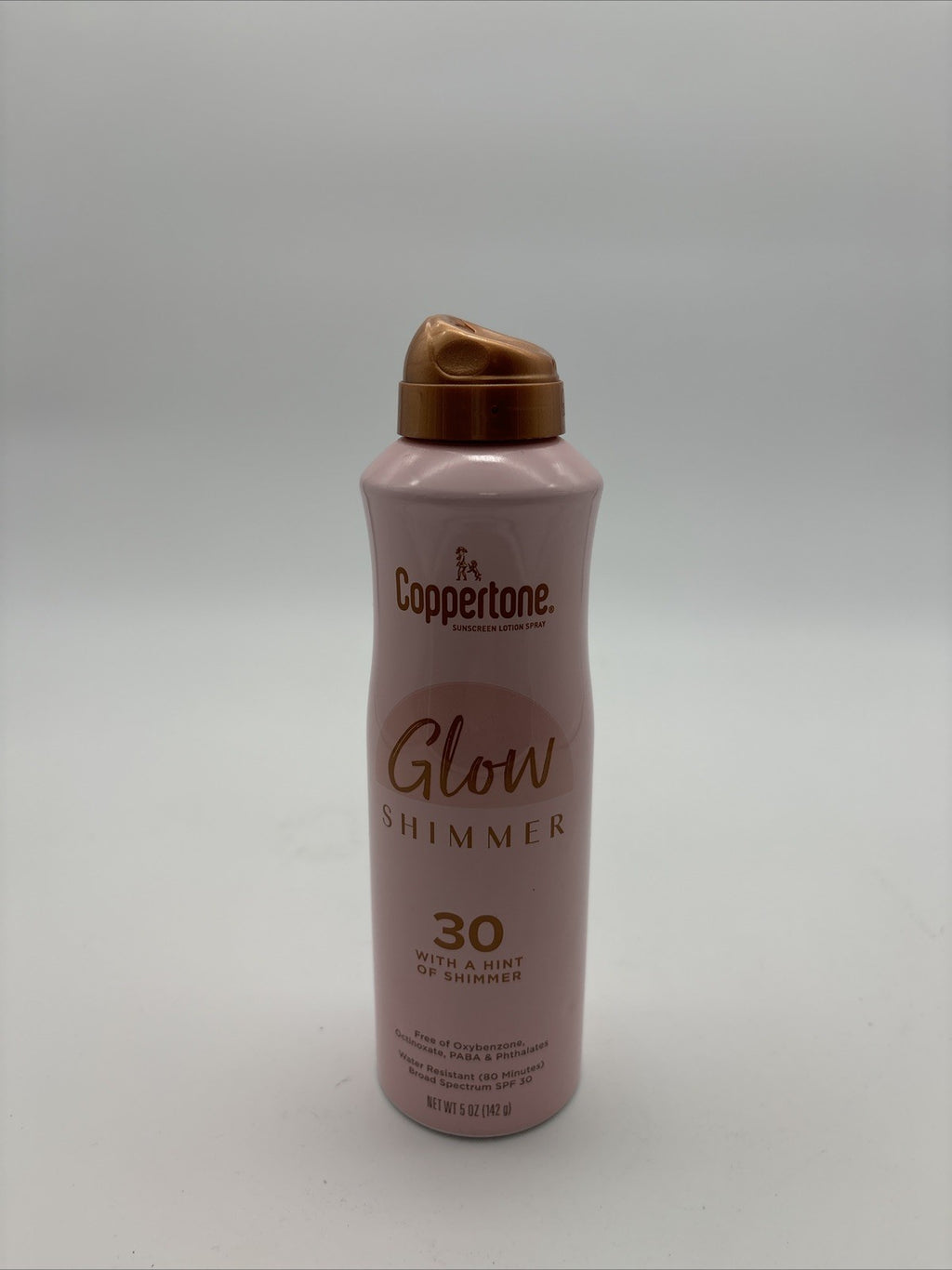 Glow with Shimmer Sunscreen Spray SPF 30 Water-Resistant Broad Spectrum