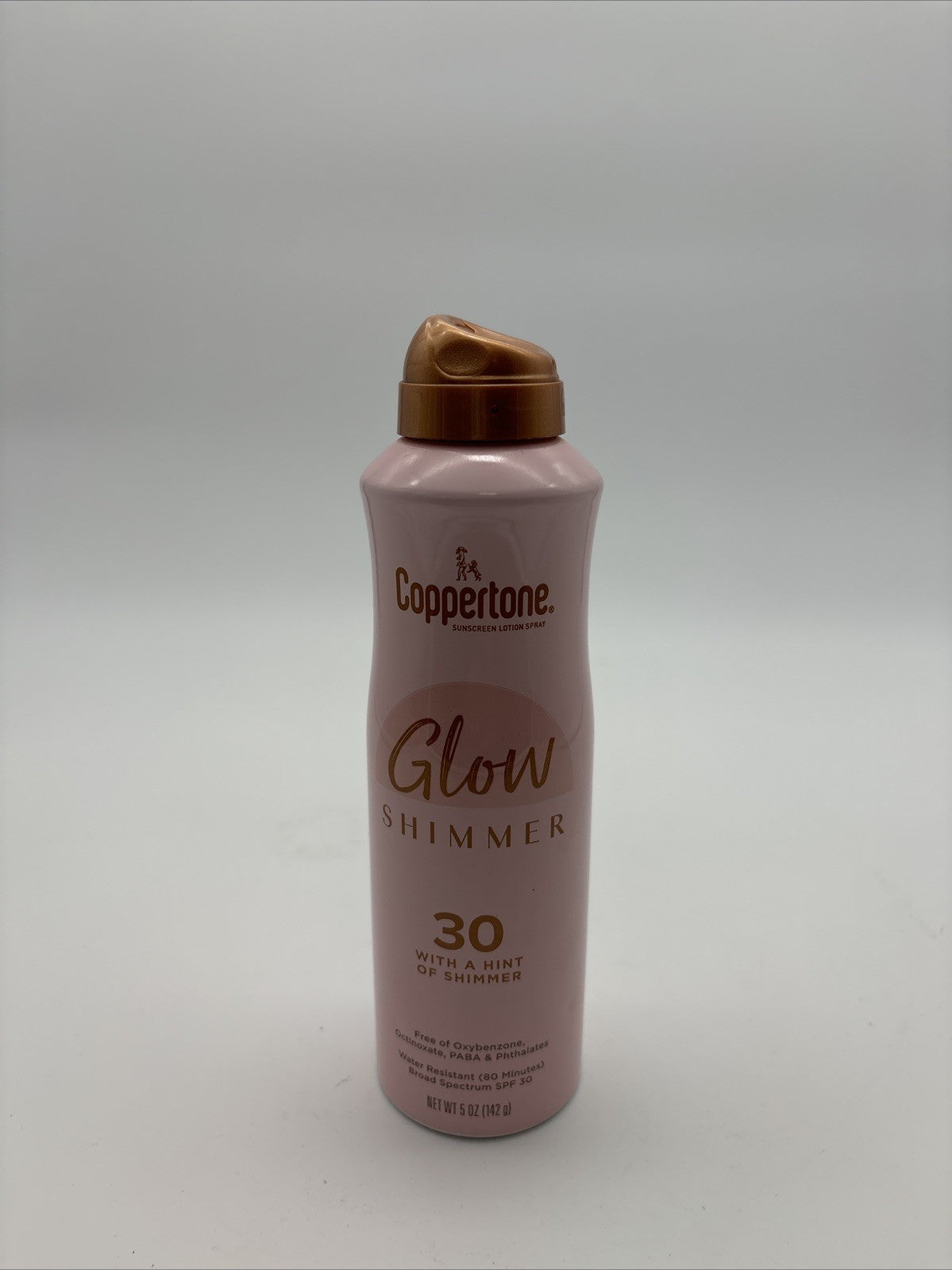 Glow with Shimmer Sunscreen Spray SPF 30 Water-Resistant Broad Spectrum