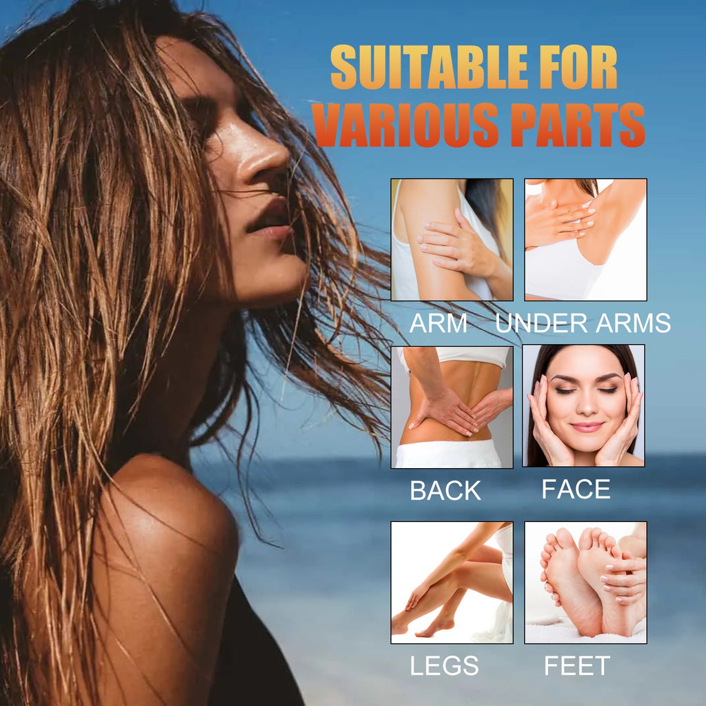 Outdoor Tanning Gel with Carrot Oil and Moisturizers – Accelerates Sun Tanning
