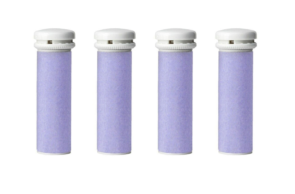 Micro-Pedi Elbow Exfoliation & Hard Skin Removal Rollers - 4 Pack