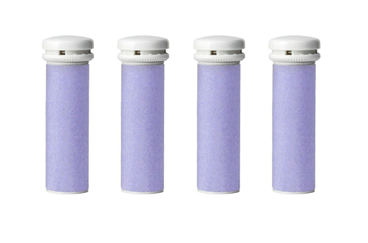 Micro-Pedi Elbow Exfoliation & Hard Skin Removal Rollers - 4 Pack
