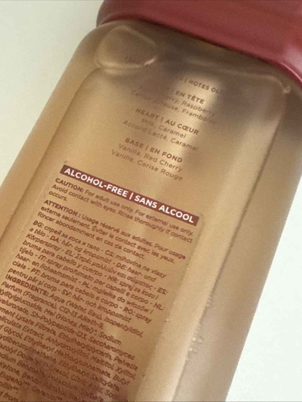 Gisou Glazed Cherry Infused Hair & Body Mist - Hydrating, Alcohol-Free 3.38/100ml