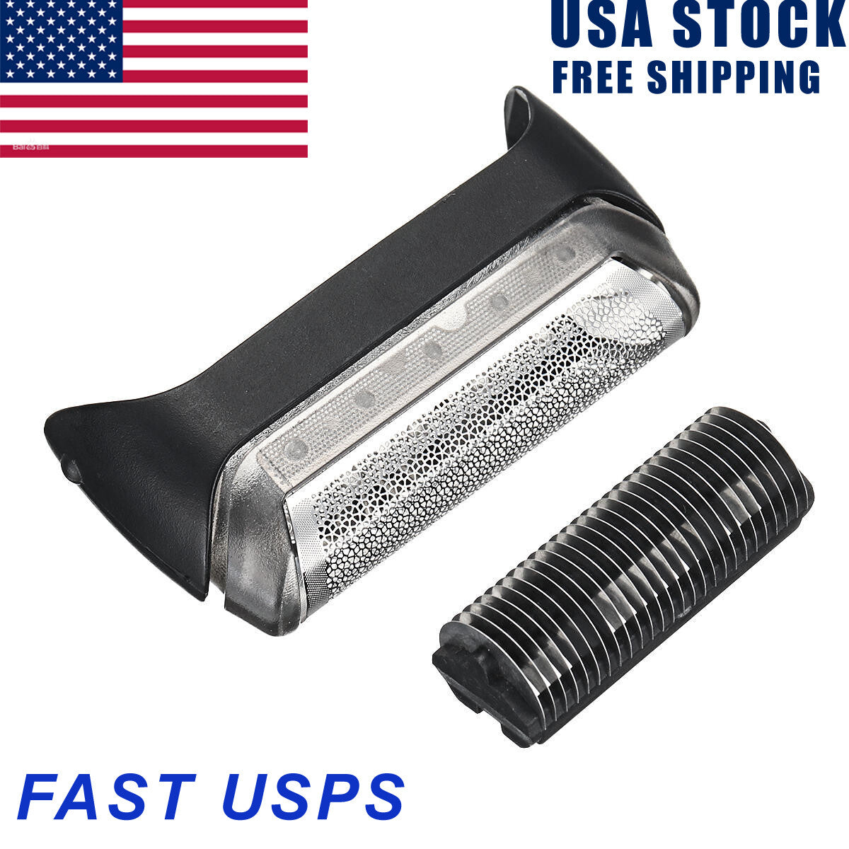 Shaver Foil Cutter Head Replacement for Braun Series 1000 170 180 190 1715 1735 1775