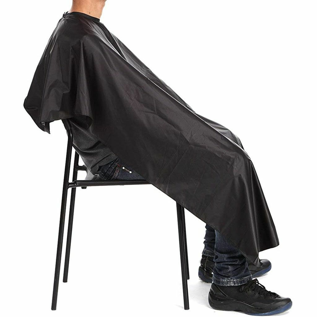 Salon Hair Cutting Cape and Brush Set for Barber and Hairdressing
