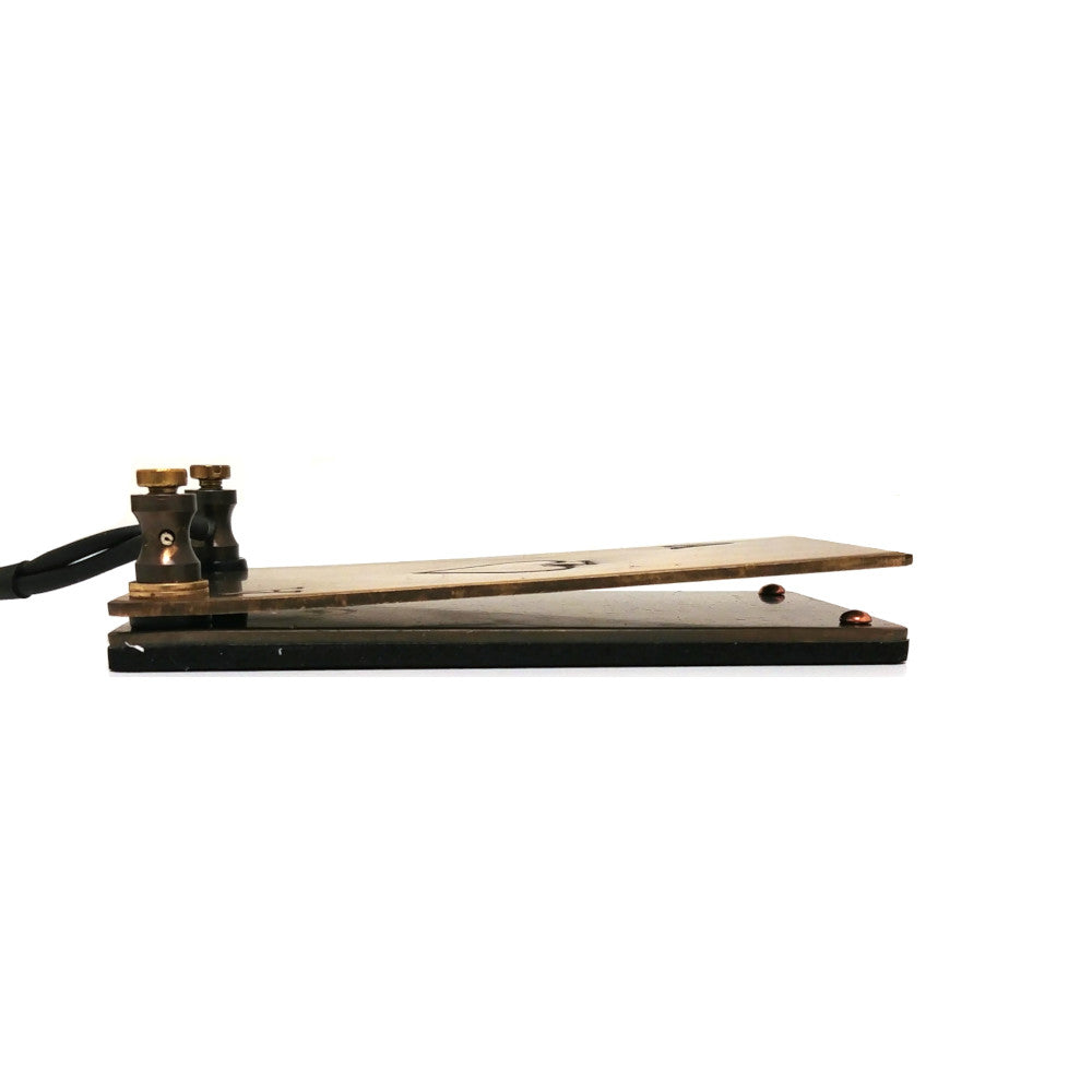 Solid Brass Ace of Spades Foot Pedal - 360° Switch for Tattoo Machines