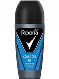 Men's Antiperspirant Roll-On Cobalt Dry 50ml - Long-Lasting Freshness