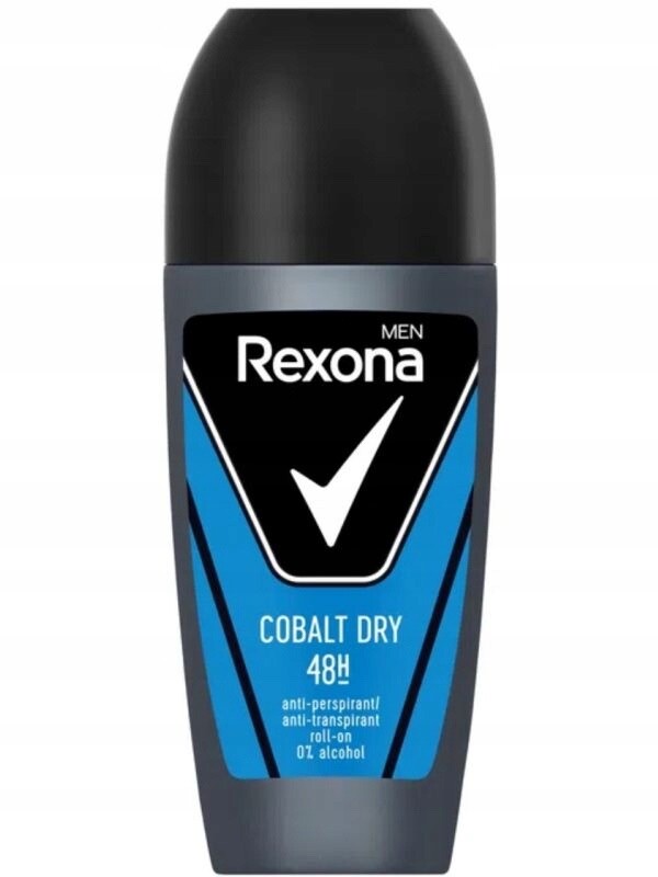 Men's Antiperspirant Roll-On Cobalt Dry 50ml - Long-Lasting Freshness