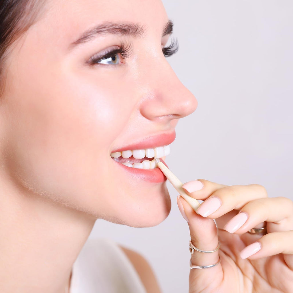 Biodegradable Bamboo Interdental Brushes Pack of 40 - Natural Tooth Cleaning