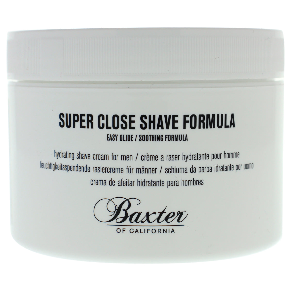 Men's Shaving Cream with Hydrating Coconut Extract - 8 oz Super Close Shave Formula
