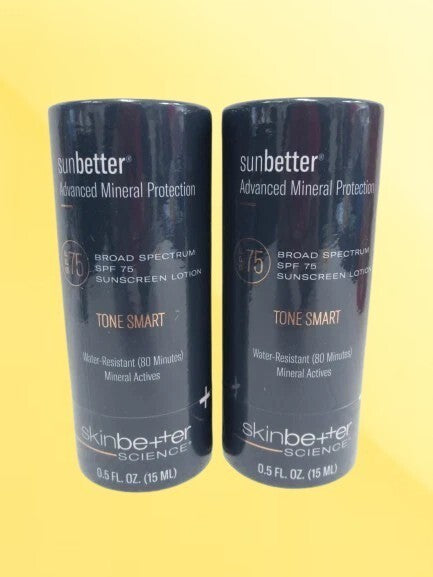 SPF 75 Mineral Sunscreen SPF 75, 0.5 oz, 2-Pack - Sun Protection