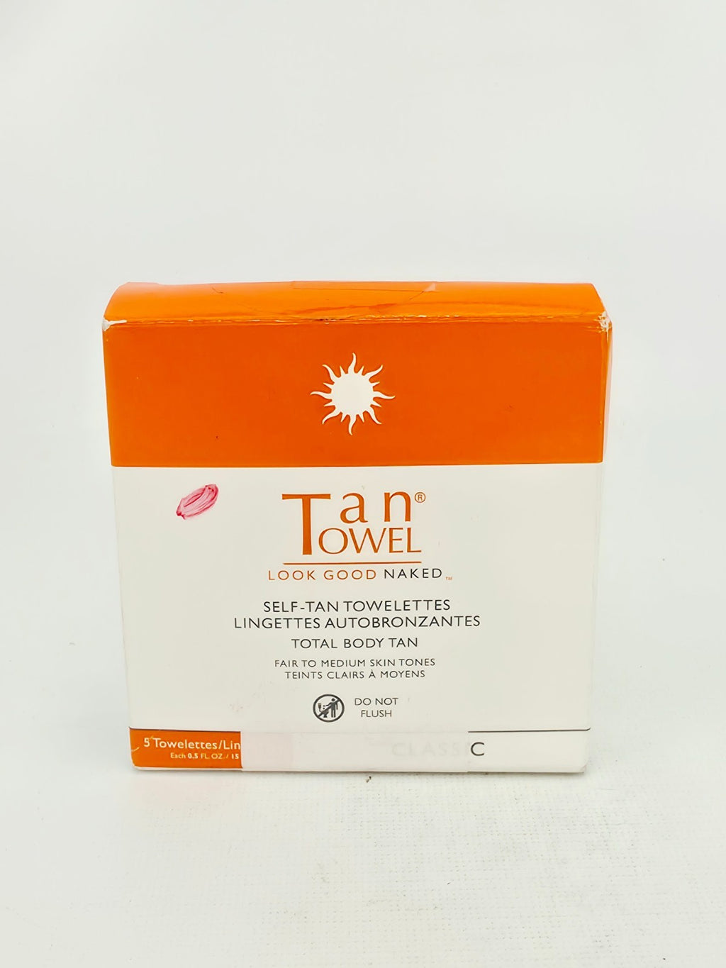 Self Tanner Towelettes for Fair to Medium Skin - Full Body Tanning 5 Pack