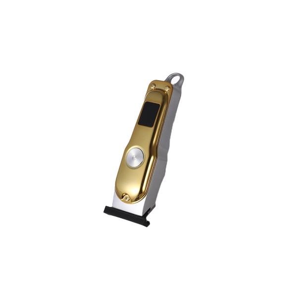 Wireless Solar Hair Clipper with LED Display & Turbo Mode - Men’s Cordless Trimmer